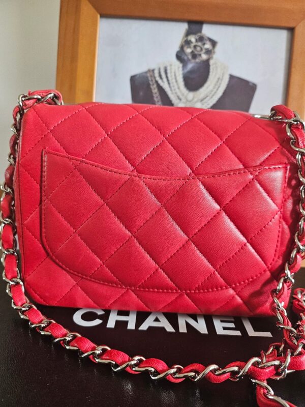 CHANEL MINI SQUARE FLAP BAG - Image 3