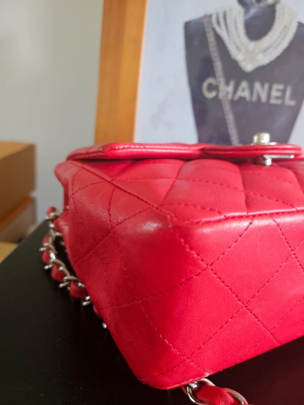 CHANEL MINI SQUARE FLAP BAG - Image 7