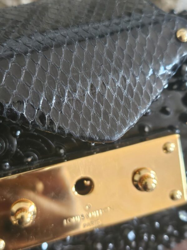 LOUIS VUITTON SEQUIN AYERS MINIAUDIERE TRESOR CLUTCH - Image 4