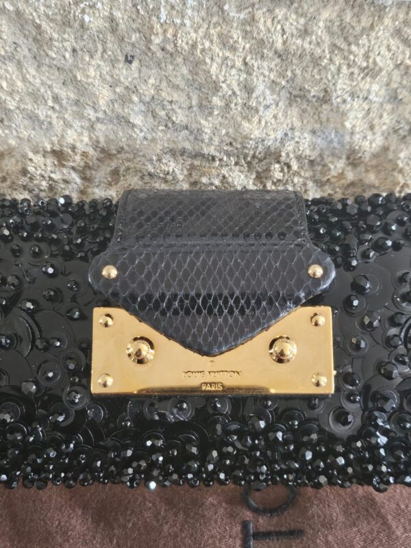 LOUIS VUITTON SEQUIN AYERS MINIAUDIERE TRESOR CLUTCH - Image 2