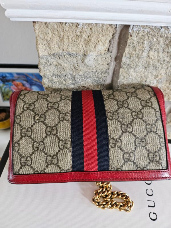 GUCCI QUEEN MARGARET CHAIN WALLET GG - Image 3