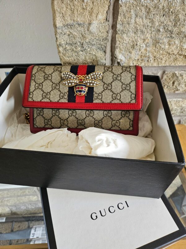 GUCCI QUEEN MARGARET CHAIN WALLET GG - Image 5