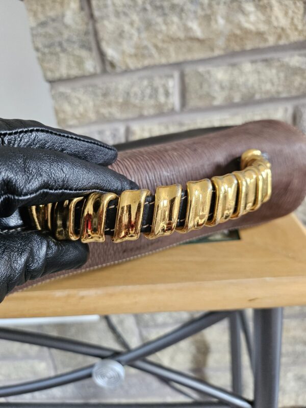 VINTAGE LOEWE VELAZQUEZ TWIST HANDLE BOX-SHAPED BAG. - Image 7