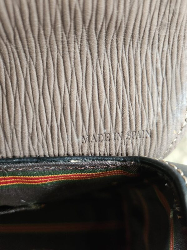 VINTAGE LOEWE VELAZQUEZ TWIST HANDLE BOX-SHAPED BAG. - Image 3