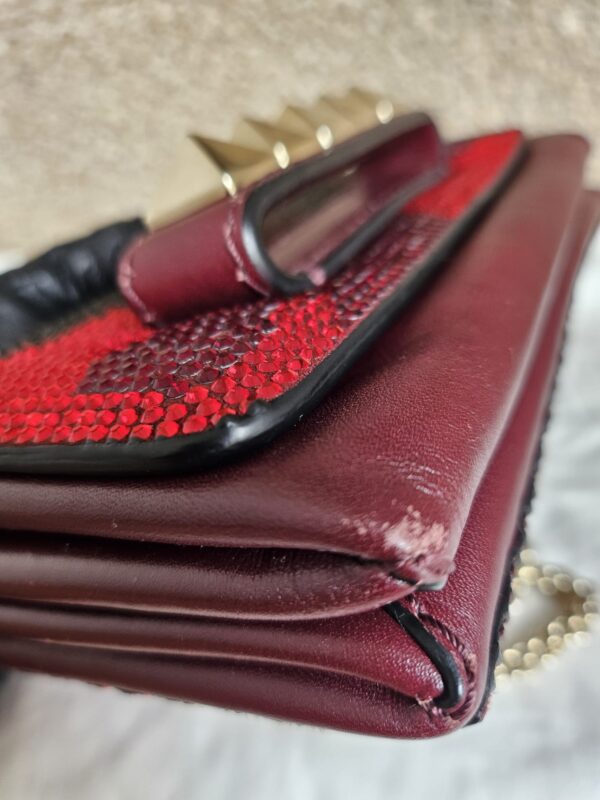 VALENTINO GARAVANI SWAROVSKI CRYSTAL VAVA VOOM BAG. - Image 8
