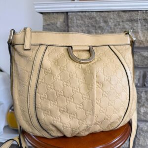 Gucci GG Marmot Zip Messenger Crossbody Bag