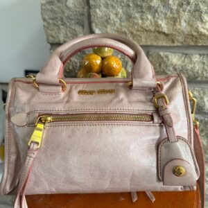 Miu Miu Vitello Leather Crossbody Bag