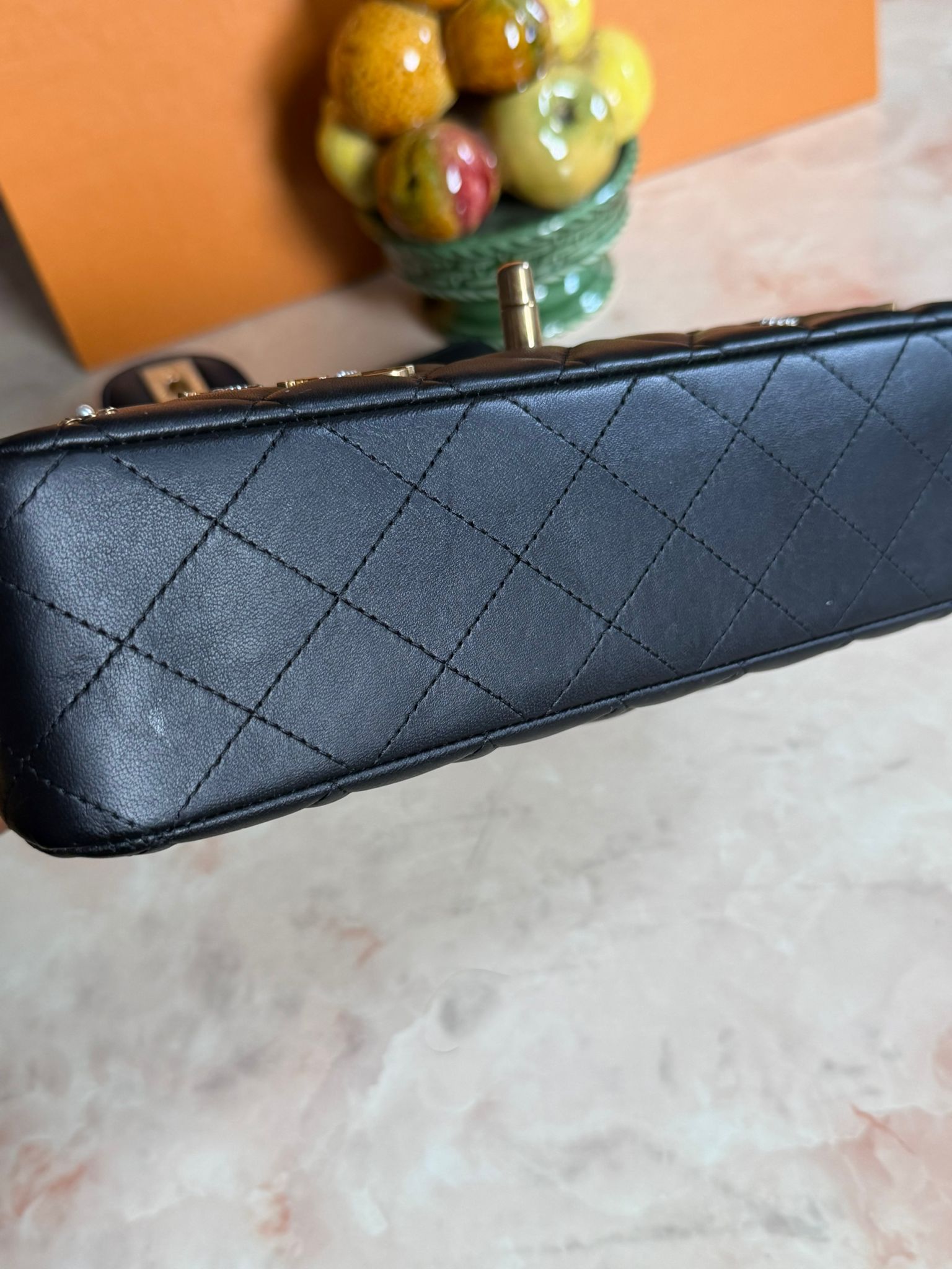 LIMITED EDITION CHANEL MEDIUM DOUBLE FLAP CHARMS BAG - Image 9